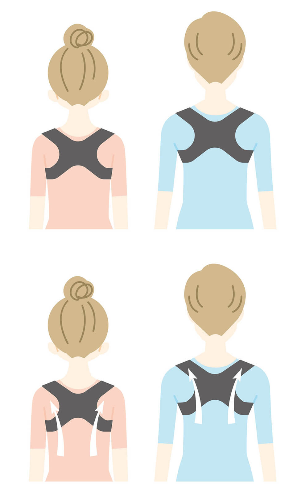 猫背矯正のための改善方法