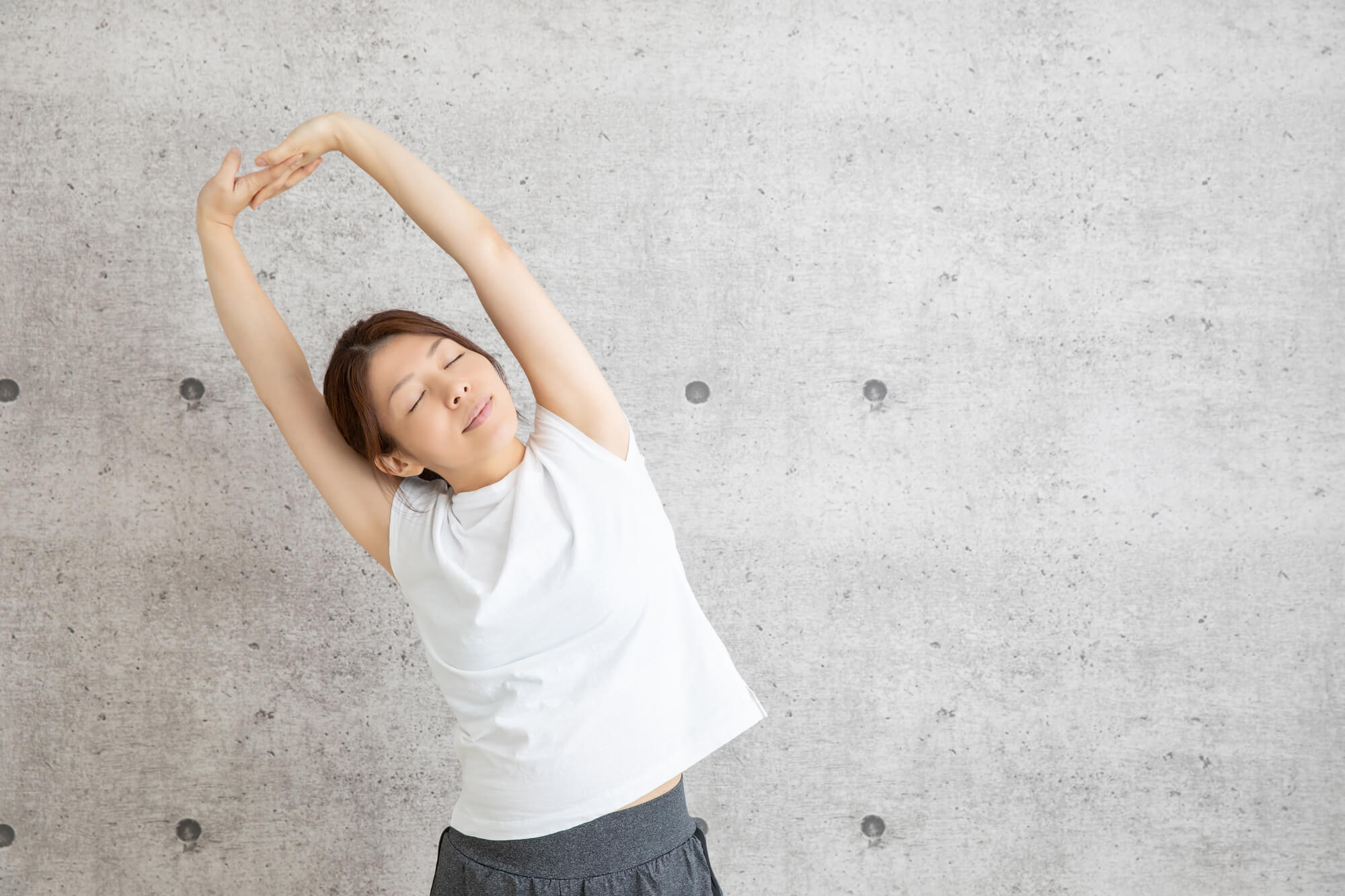 背中のコリを解消したことによる姿勢の改善